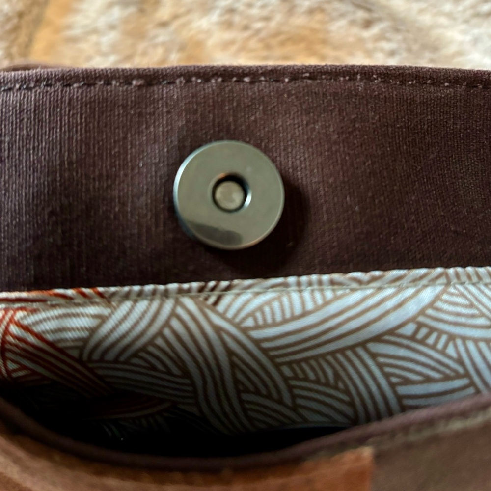 NWT The Sak Multicolor Patchwork Leather Shoulder… - image 5